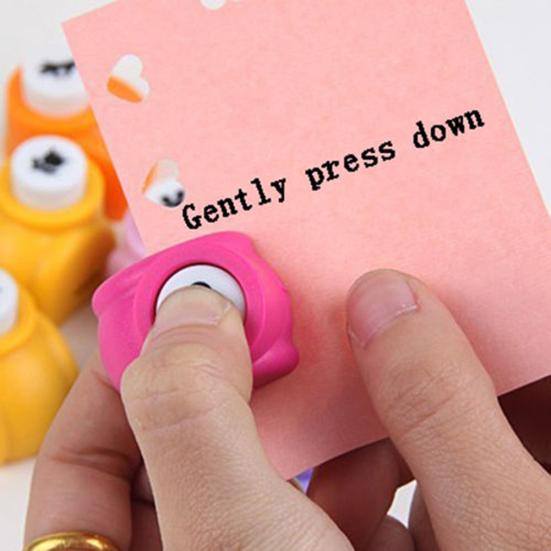 1Pc Mini Scrapbook Punch Handmade Cutter Printing DIY Paper Hole Puncher
