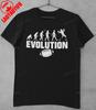 Harajuku Evolution of American Football Shirt From Ape Through Prehistoric Man To Quarterback Throwing The Ball Graphic T Shirts