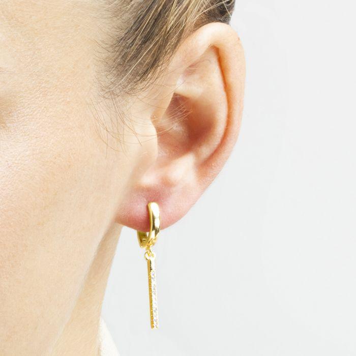 Orecchini Luxenter Remin e placcati oro 18k