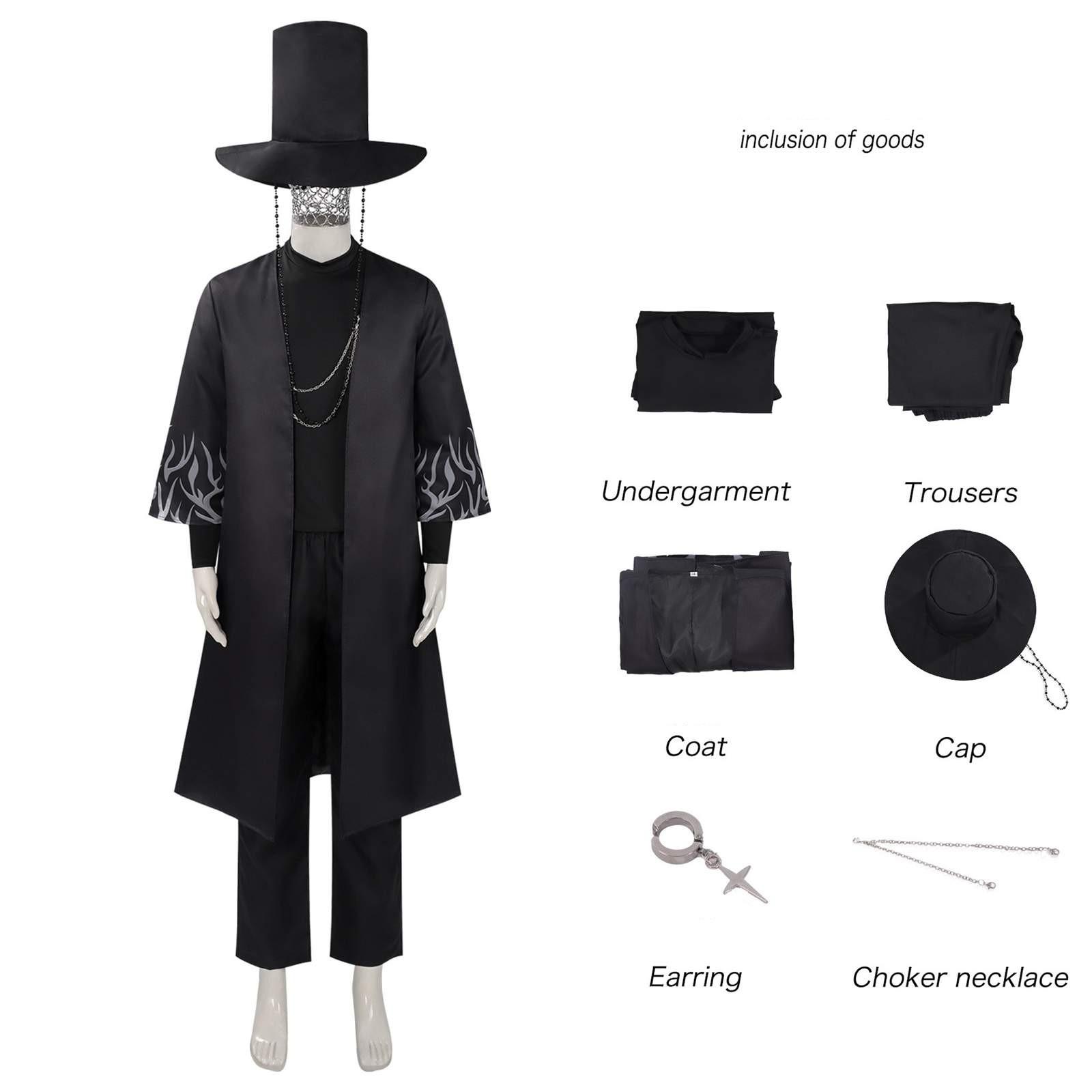 

КОСПЛЕЙ мужской костюм фестивальный костюм для выступлений игровой костюм M