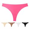 Seamless Women Thongs Low Waist No Show Ladies Workout Underwear Sexy Stretch Soft Breathable Panties