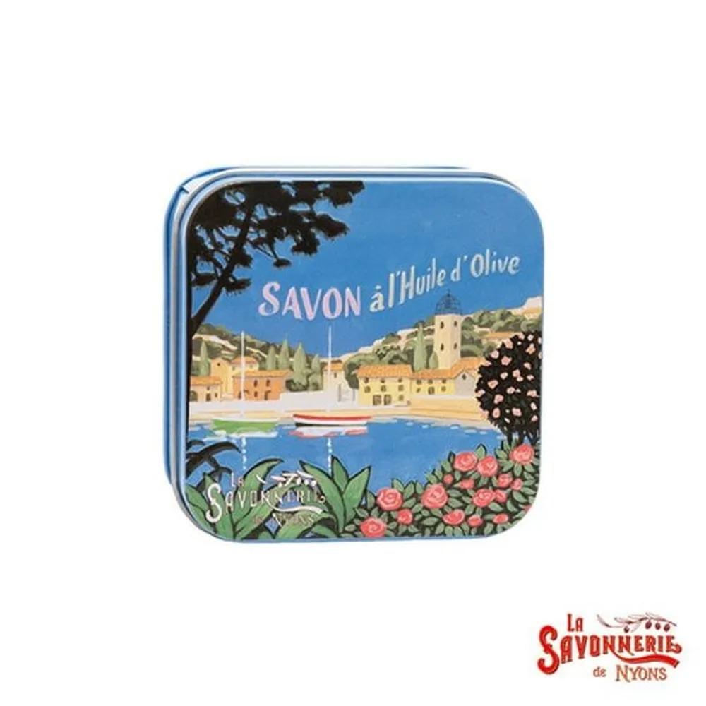 La Savonnerie De Nyon Tin Case Soap 100g Lavender Scent