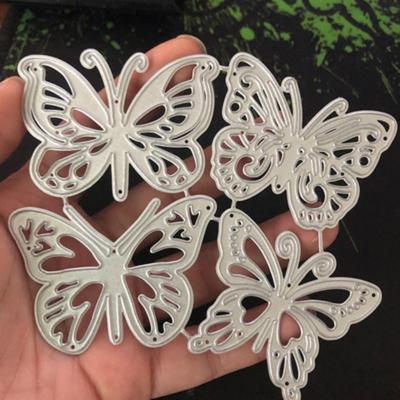 Troqueles de corte de metal con forma de mariposa, plantillas para tarjetas, álbumes de fotos, repujado, papel, scrapbooking, moldes para tarjetas, manualidades.