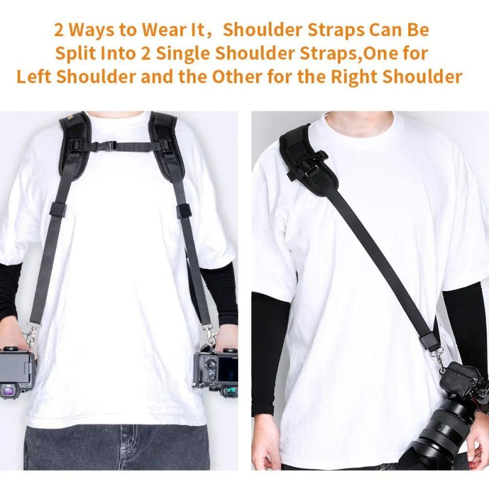 Quick Release Camera Strap Adjustable Camera Strap Belt Camcorder Straps for Canon  Nikon  Sony