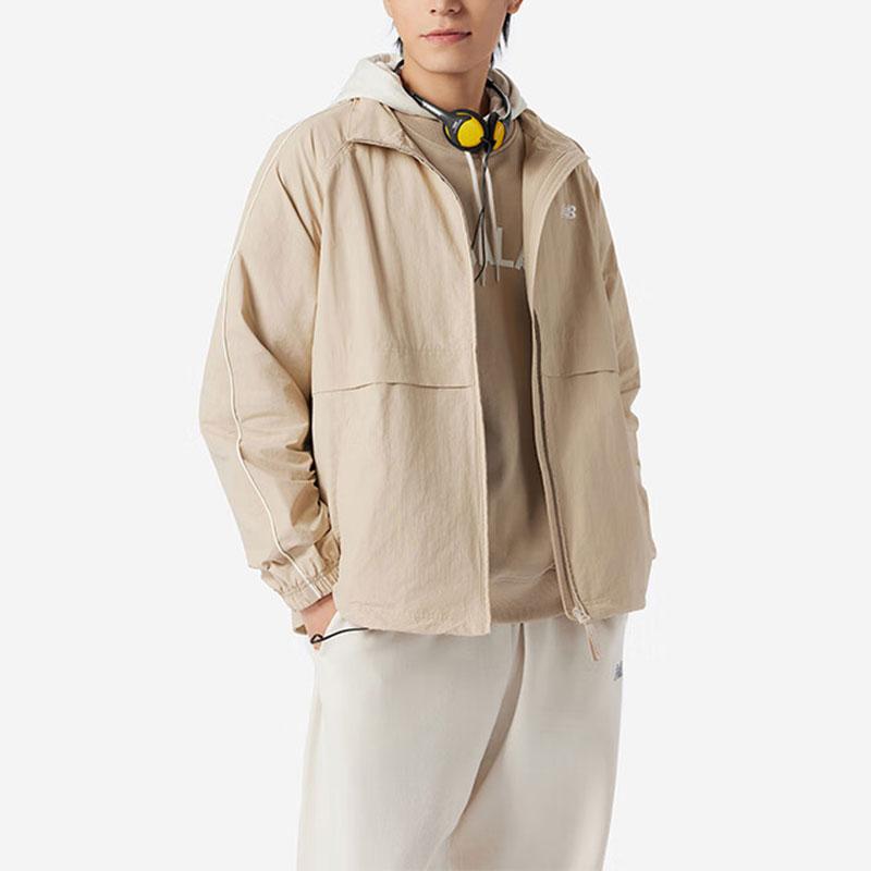 New Balance Jackets & Coats Men's Khaki NAE11191-BEI