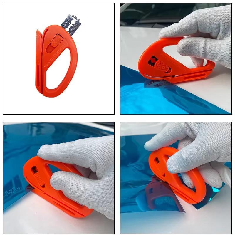 Professional Universal Car Vinyl Wrap Tool Kit Window Tint Film Application with Squeegee Spatula Cutter for Vehicle Wrapping