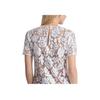 Michael Kors Floral Sequin Short Slim Fit Short Sleeve Dress Women dresses White MS582WRHDE-118