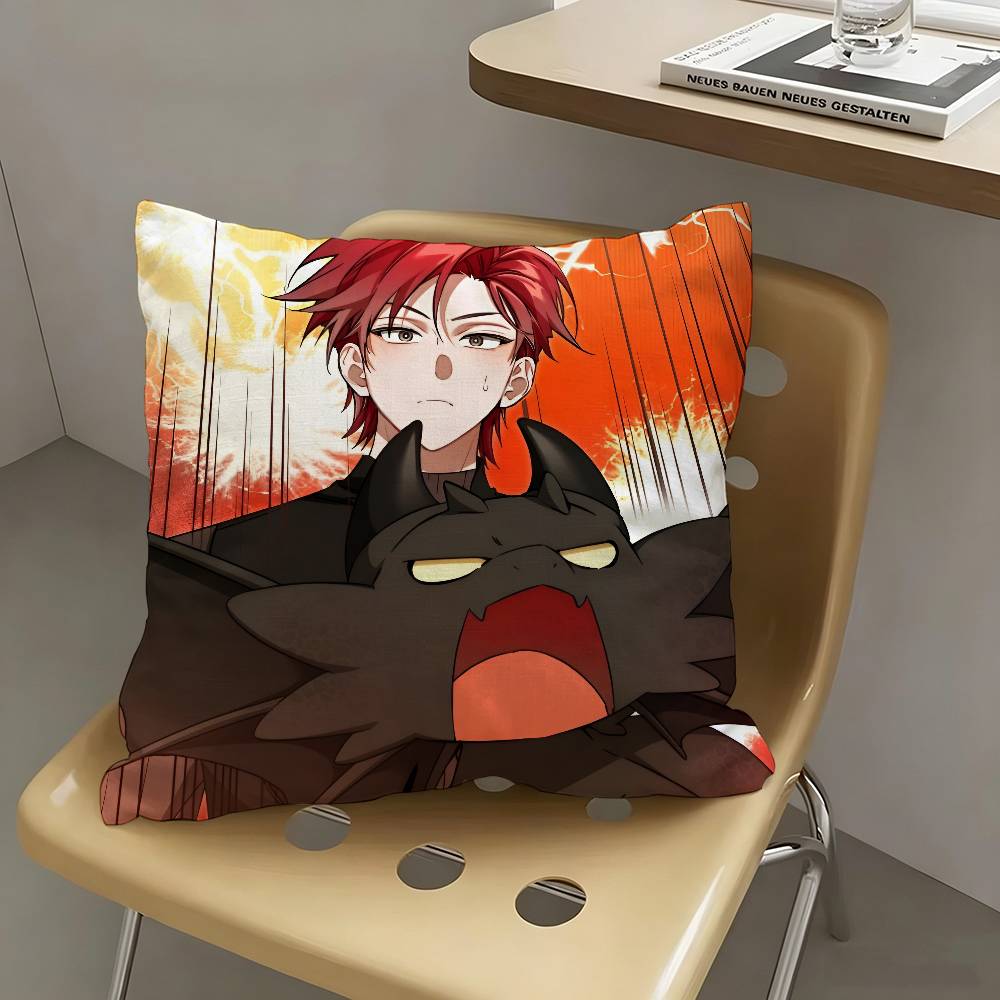 1pc Cale Henituse TCF Raon Miru Pillow Case Fashion Square Pillowcase Bedroom Sofa Room Ins Decoration Leisure