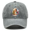 Angel Gift Print Snapback Baseball Cap, Trucker Hat Sunshade Fit Sun Visor Retro Adjustable Sun Hat
