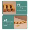 360-Degree Rotatable Belt Hanger Large Capacity Multipurpose Wooden Tie Hanger Belt Organizer Rack with 12 Slots