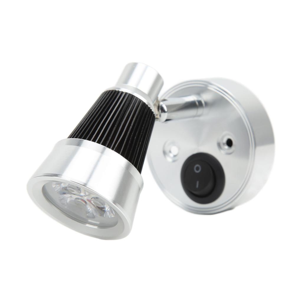 LED Swivel Reading Light 90 degrees  Adjustable RV Spotlight Interior Lighting for Motorhome Trailer Camper Boat