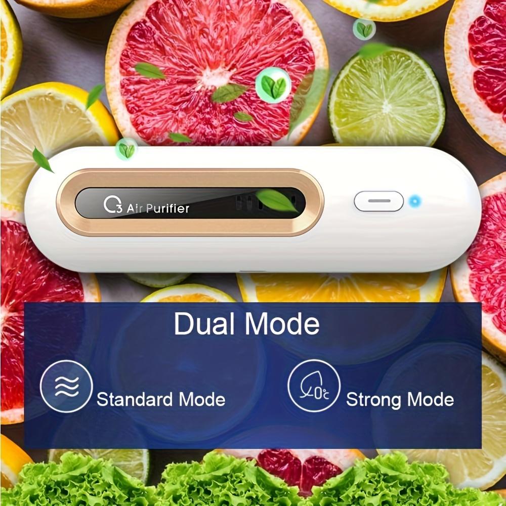 1pc Mini USB Refrigerator Purifier,Portable Rechargeable Refrigerator Purifier Reusable,Refrigerator Purifier, Suitable for Refrigerators,Cars,Closets