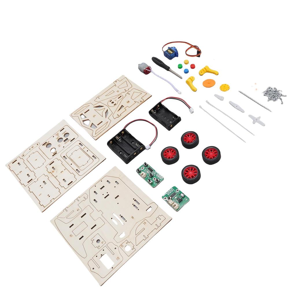 DIY Model Cars Kit STEM Beech Wood Projects Toys for Kids Skill Development Easy Assembly
