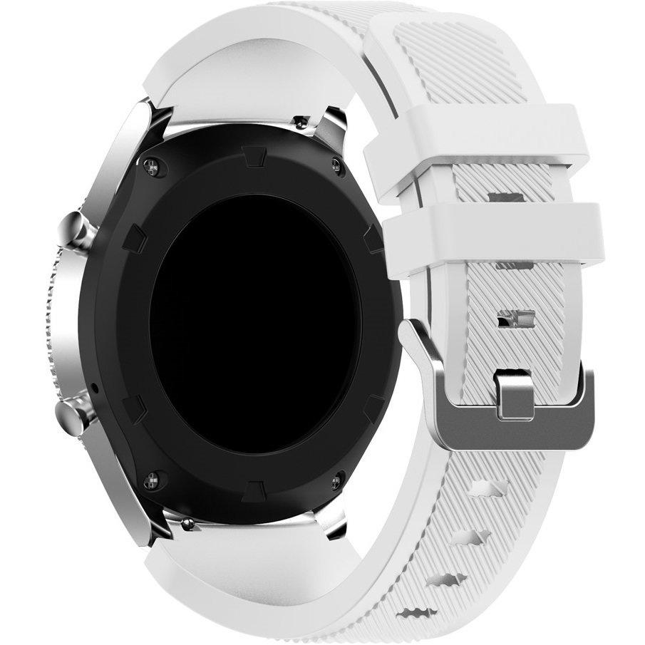 Universal Silicone Strap 22mm, White