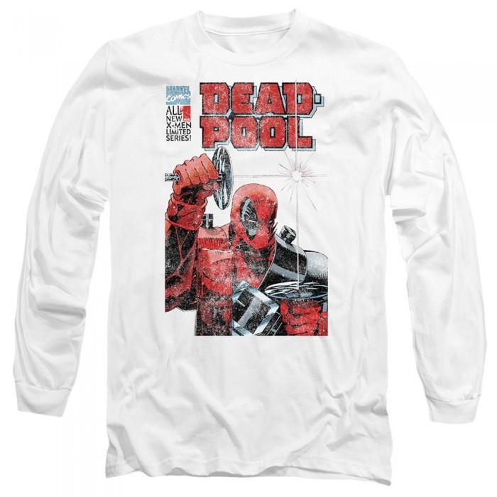 Deadpool Unisex Adult Comic Cover T-Shirt