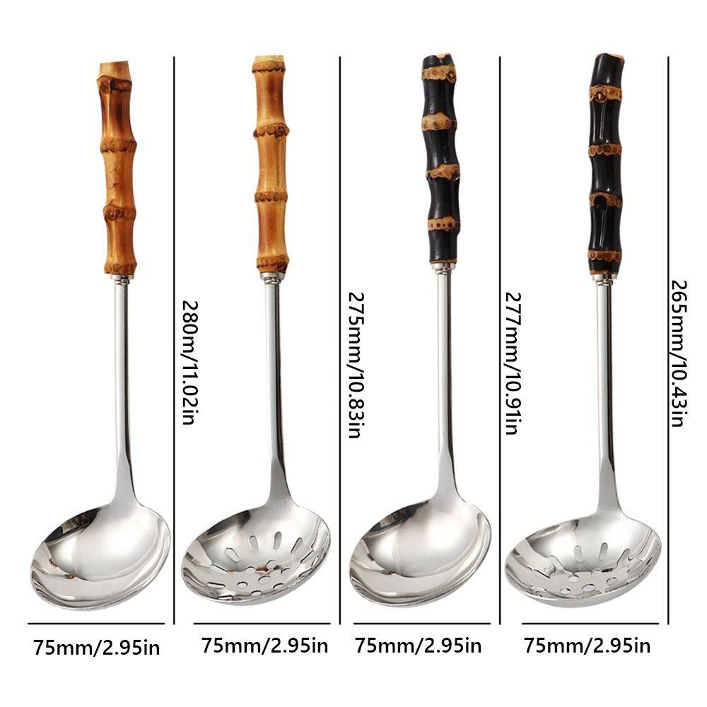 Tableware Small Soup Spoon Stainless Steel Hot Pot Spoon Gifts Slotted Spoons