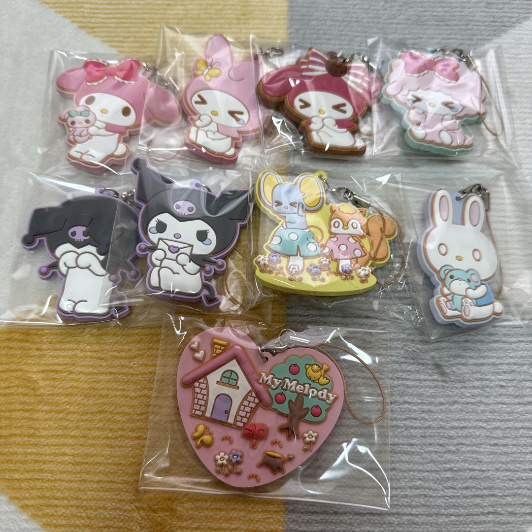 

[USED] Sanrio My Melody Vivimus Rubber Strap Box Kuromi Bonus