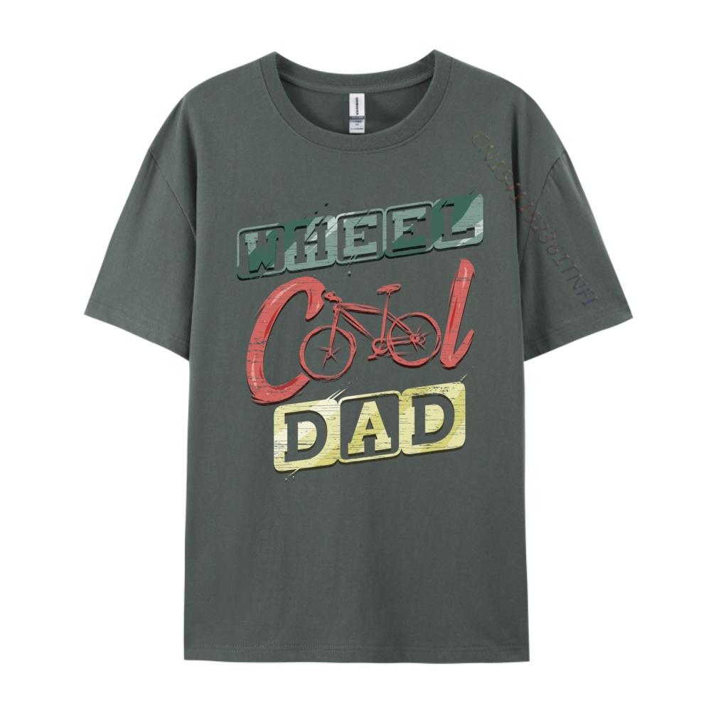 Cycling Dad For Papa Cyclist Bike Tour Cycle Lover Bicycle Brand T Shirt New Year 2025