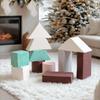 BanaSuper Soft Blocks, Build Christmas Trees and Cars, Soft Building Blocks, DIY Fabric Toys for Kids