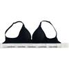Calvin Klein Wireless Triangle Cup Minimalist Comfortable Bra Women underwear Starry-Black QF6218-001