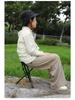 Portable Ultra-Light Camping Chair: Outdoor Folding Stool for Art, Fishing, and Travel