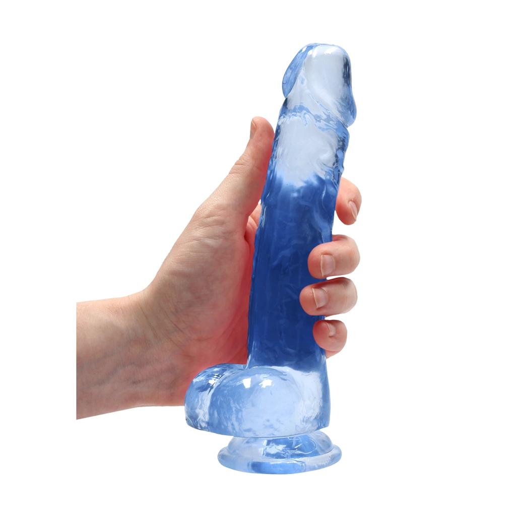 RealRock - Realistic dildo with testicles 21 cm