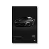 Famous Cars DEMON MACH 1 Canvas Wall Art Print Poster NSX TYPE R Decorative Mural Modern Home Decor Birthday Gift Unframed