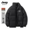 JEEP SPIRIT Men's Stand Collar Winter Puffer Jacket