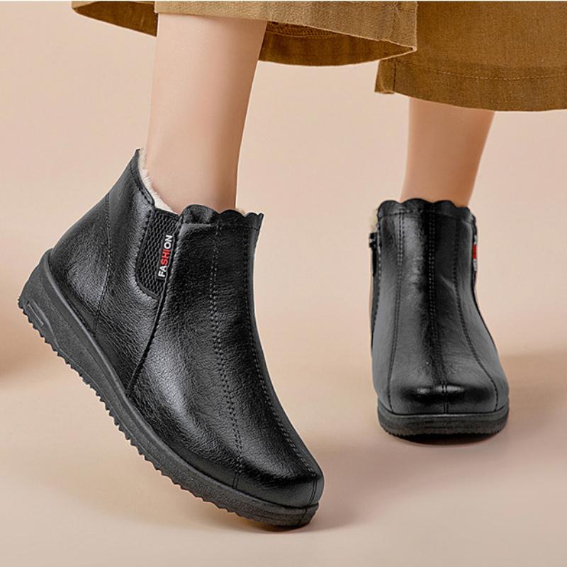 Women Snow Boots Winter 2024 Fashion Casual Warm Shoes for Women Slip On Lady Comfort Female Ankle Boot Footwear Botas De Mujer