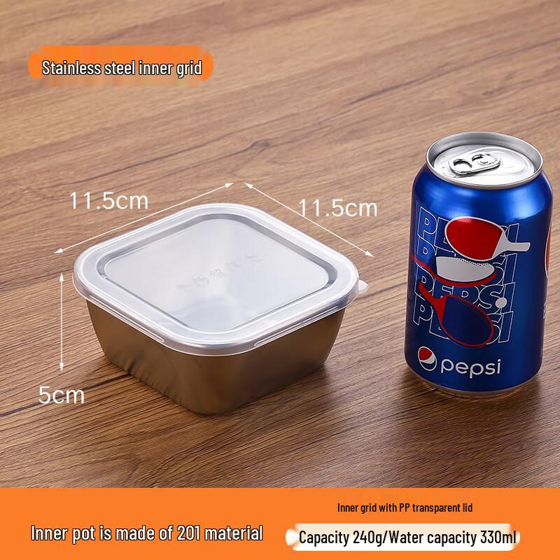 Zhao Ran 304 Stainless Steel Sample Storage Box with Lid