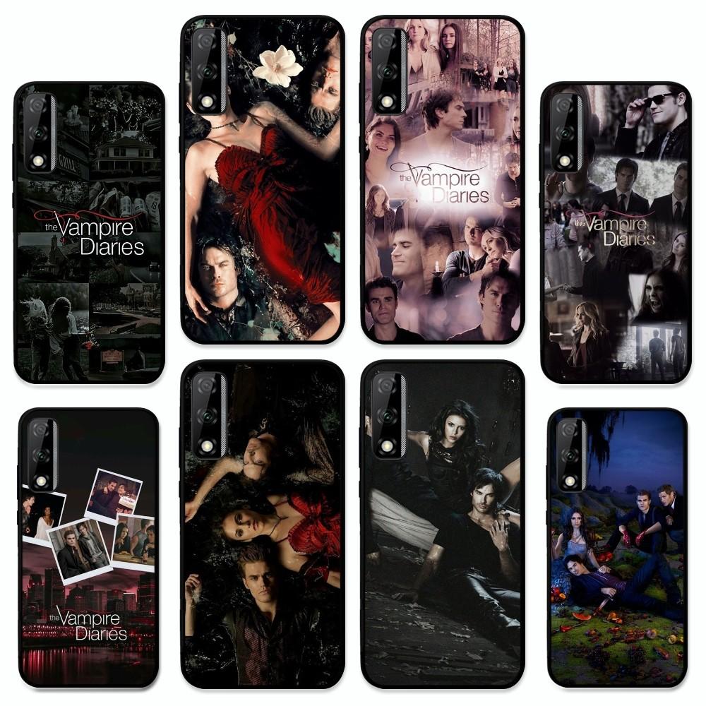 American Movie The Vampire Diaries Phone Case For Huawei Y9 6 7 5 Prime Enjoy 7s 7 8 Plus 7a 9e 9plus 8E Lite Psmart Shell