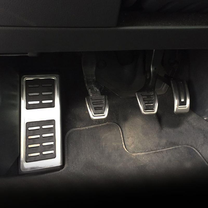 Zeratul per Volkswagen VW Tiguan MK2 Allspace 2017 2018 AT MT Copripedali Auto Pedali Acceleratore Freno Pedane Poggiapiedi