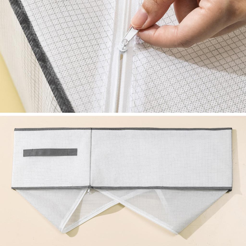 1pc Clothes And Pants Storage Box, Portable Folding Wardrobe Storage Box