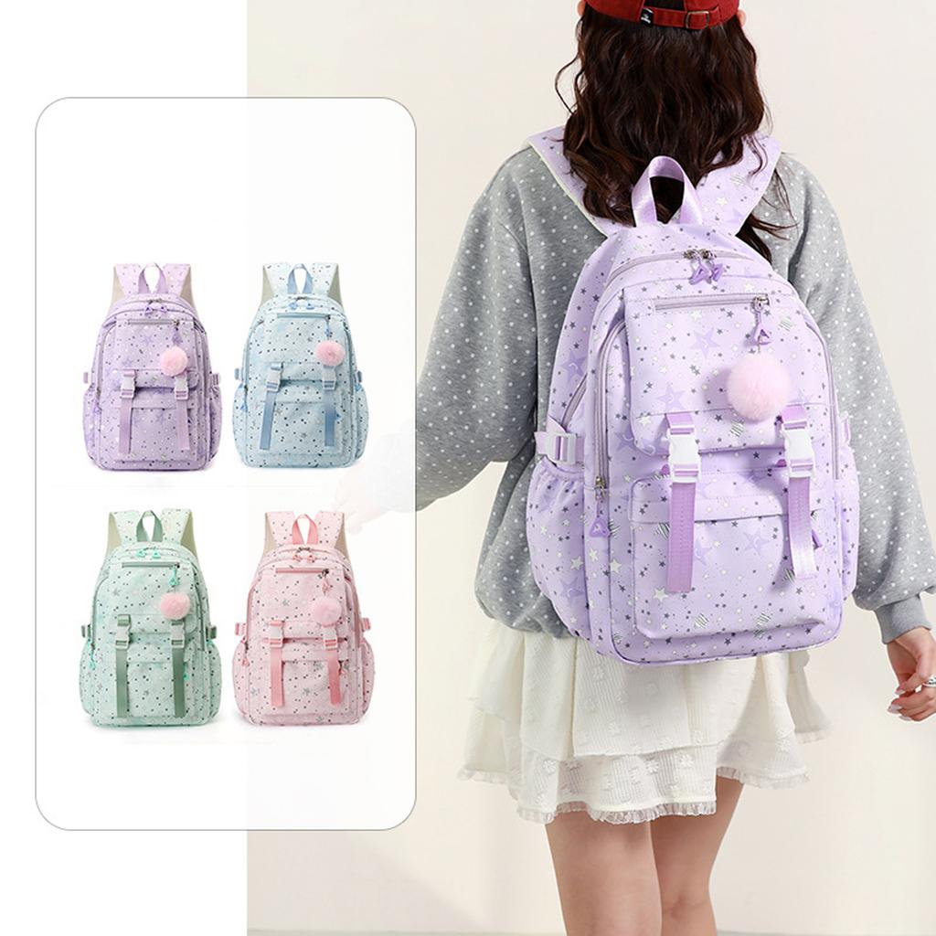 Süßer Schulrucksack für Kinder - Leichte Schultasche für Mädchen und Jungen, für Schule und Reisen, mit verstellbaren Schultergurten und mehreren Taschen