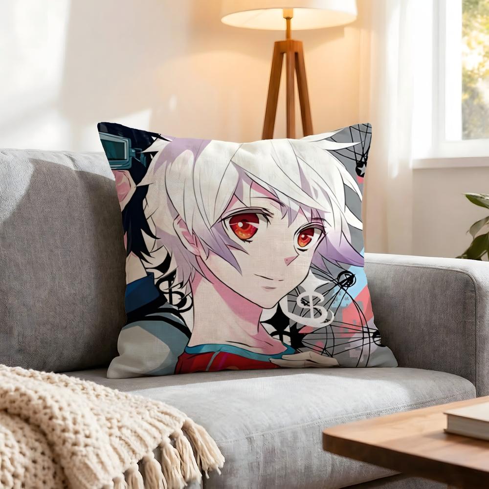 Anime Karneval Cushion Cover 1Pcs Decorative Covers Soft Cushion Case For Sofa Couch Decor 40X40 45X45 Pillowcases