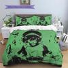 Toph Beifong  Pattern Bedding Quilt Set  Home Decoration  Gift (1 * duvet cover + 2 * pillowcase  without core)