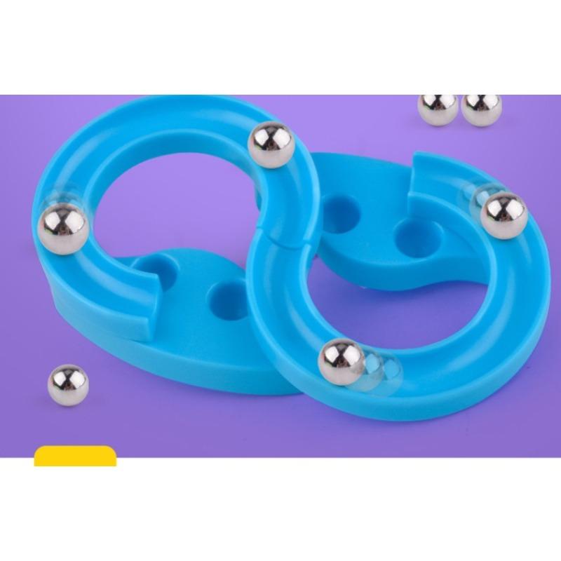 Korálková dráha Hračka 8-tvarová dráha Dětská dráha pro trénink dekomprese Hračka Dětská dekompresní vzdělávací hračka Dárek pro děti