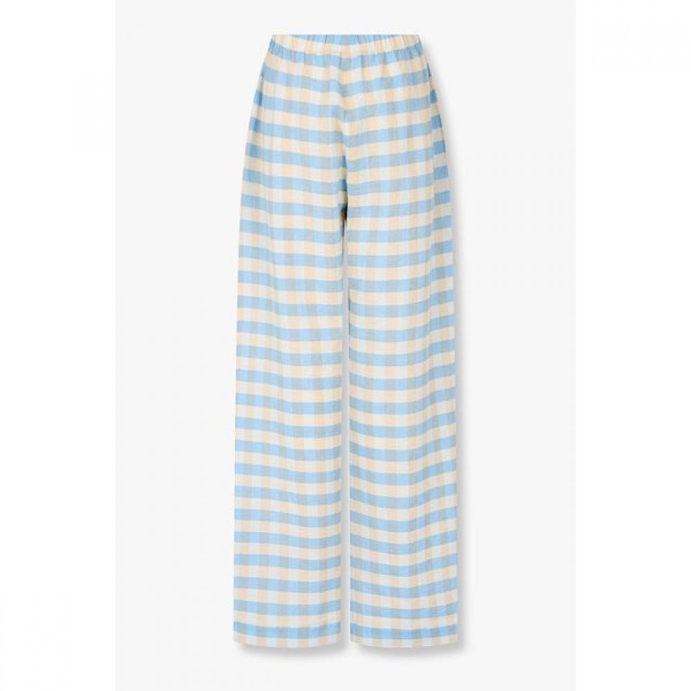 Emporio Armani Women S Stretch Pajama pantS Check Pattern 0826132550 