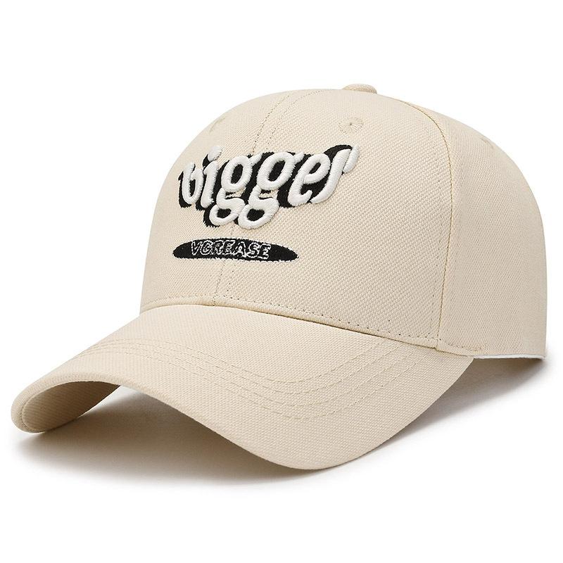 Fashion new three-dimensional embroidered letter baseball cap for men and women couples trendy casual cap shade