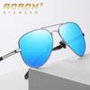 aoron Metal Frame Polarized Sunglasses Fashion Brand Design Outdoor Accessories Photochromic Driving Fishing Cycling Sport Glasses