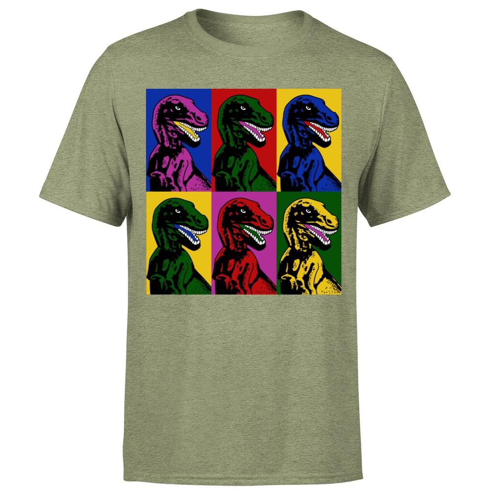 Dinosaur Pop Art Funny Gifts For Adults Classic Tee Top Unisexs TShirtP1OrA