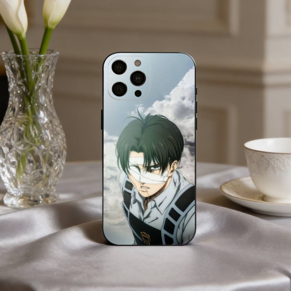 L-Levi A-Ackerman A-Attack O-On T-Titans Phone Case Silicone Soft For IPhone 17pro 16 15 14 13 12 11 X XR Plus Pro Max Plus