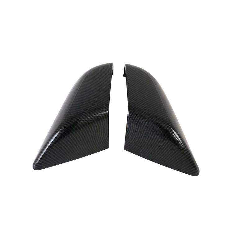 

2019 MODEL-S Black Titanium Carbon Fiber Rearview Mirror Cover Yes