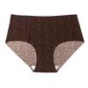 Summer Fashion Women's Leopard Print Mid Waist Underwear Comfortable Breathable Sexy Hip Hugging Women's Triangle Underwear