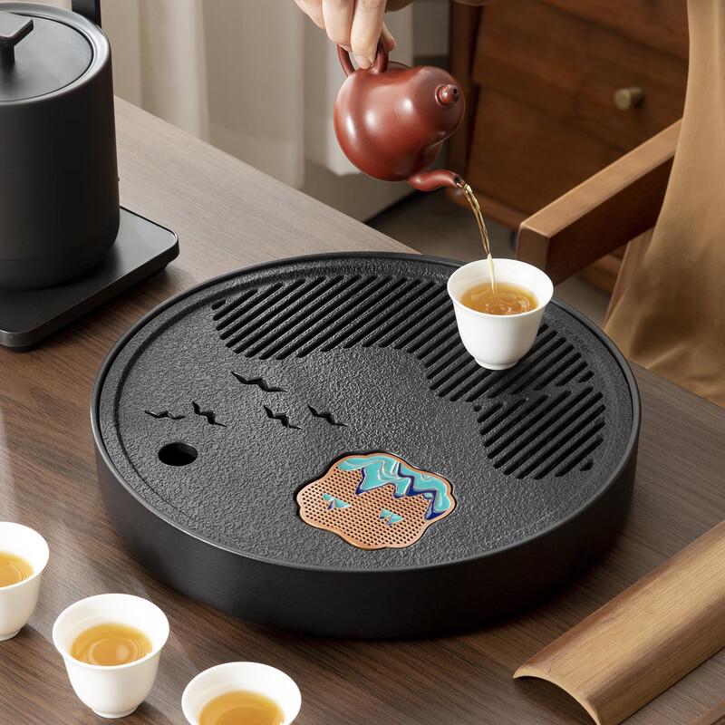 Round Water Storage Kung Fu Tea Tray