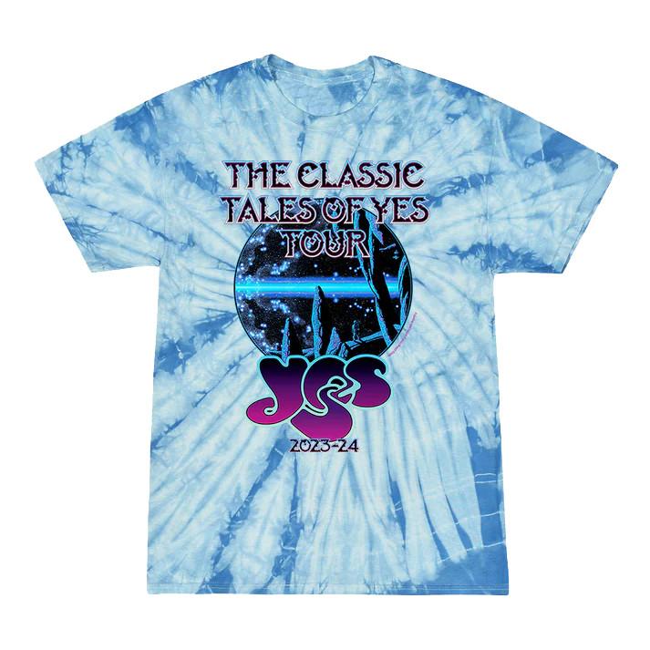 Tales of YES 2023 Tie Dye Tour 3D AOP T Shirt Unisex Size S-5XL E1602 XXXL