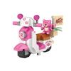 Building Blocks Car Motorcycle Assembly Toy Tank Fire Truck Police Car Model Decoration Male And Female Small Particle Product