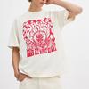 Coach SS24 Letter Print Loose Fit Crew Neck T-Shirt Men T-Shirts White CT029-WHT