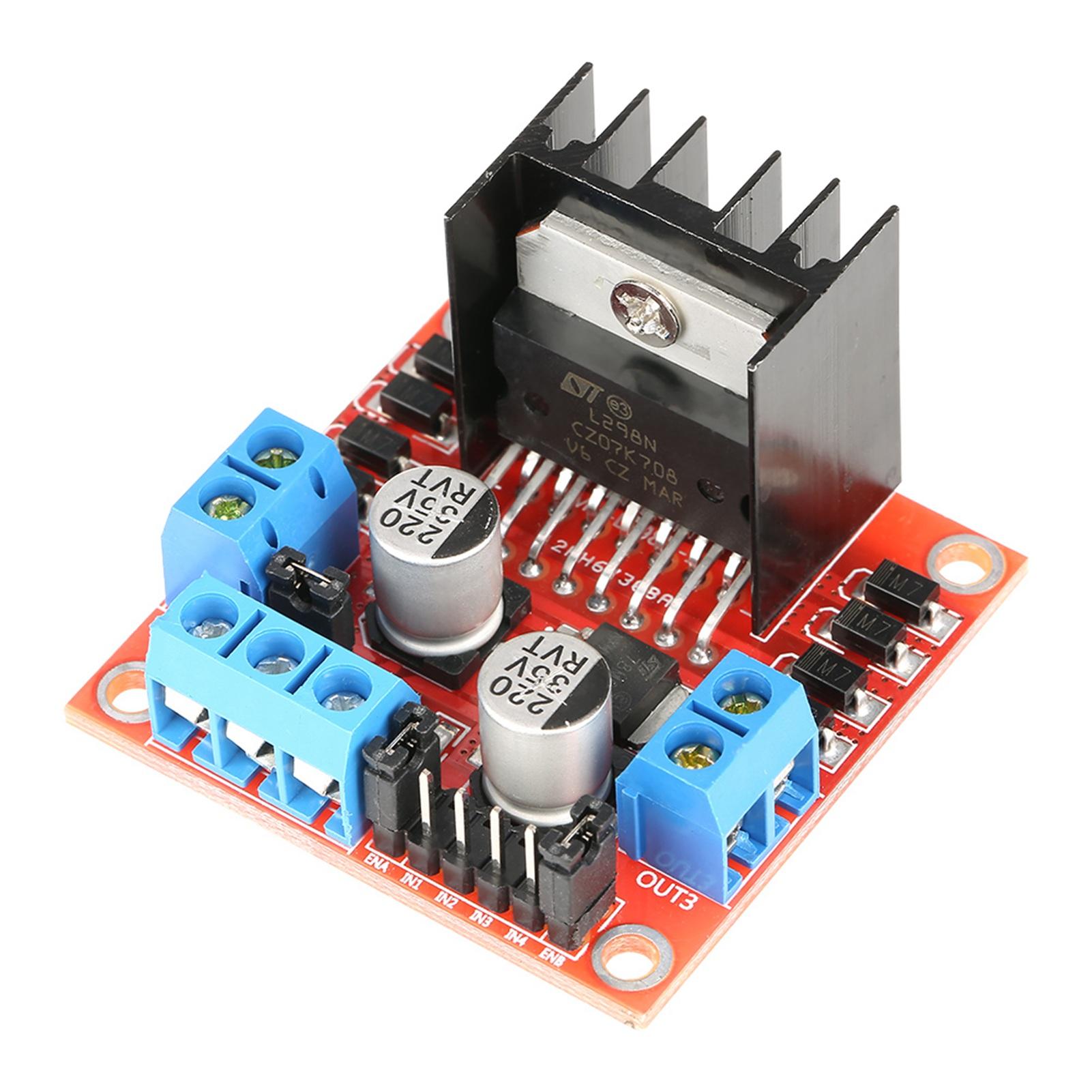 

1 шт. Модуль L298N H Bridge Driver Board Module для крокового двигуна Smart Car Robot