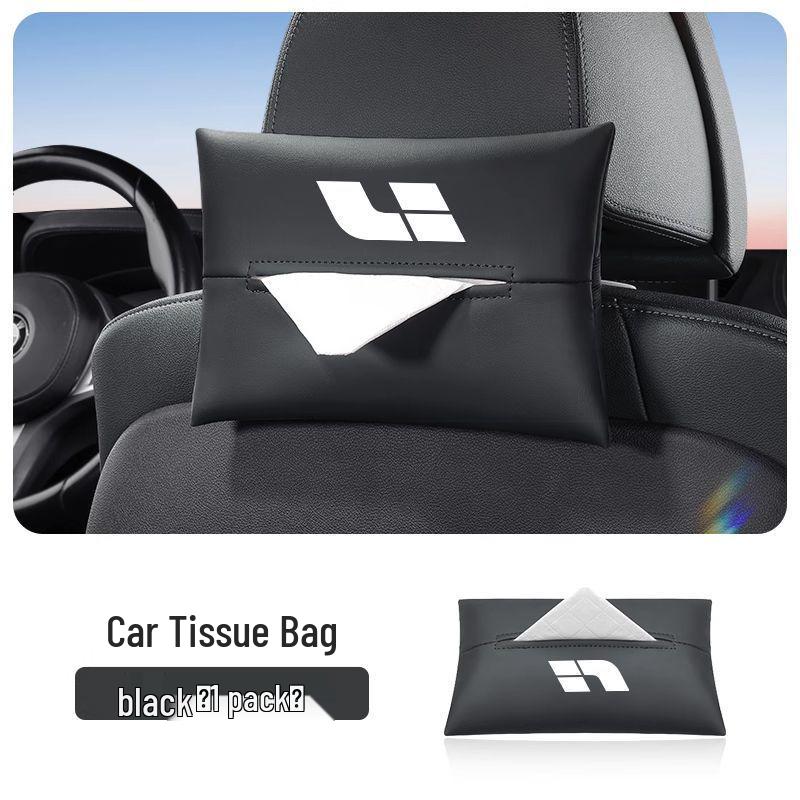 Ideal Car Tissue Box - Hanging Pull-out Design for Armrest